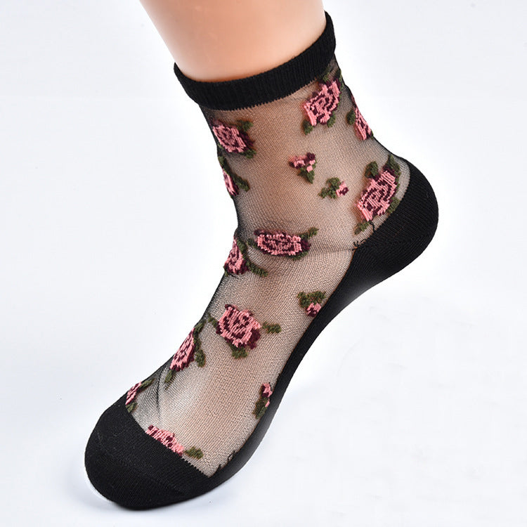 Beauty Blossoms Socks