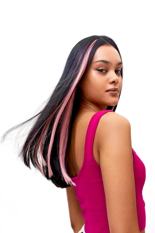 CHAMPAGNE PINK STREAKS