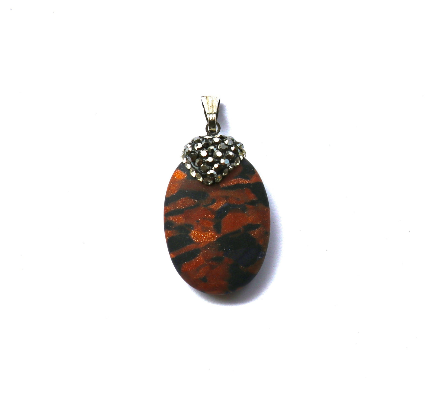 Jasper Pendant - Silver