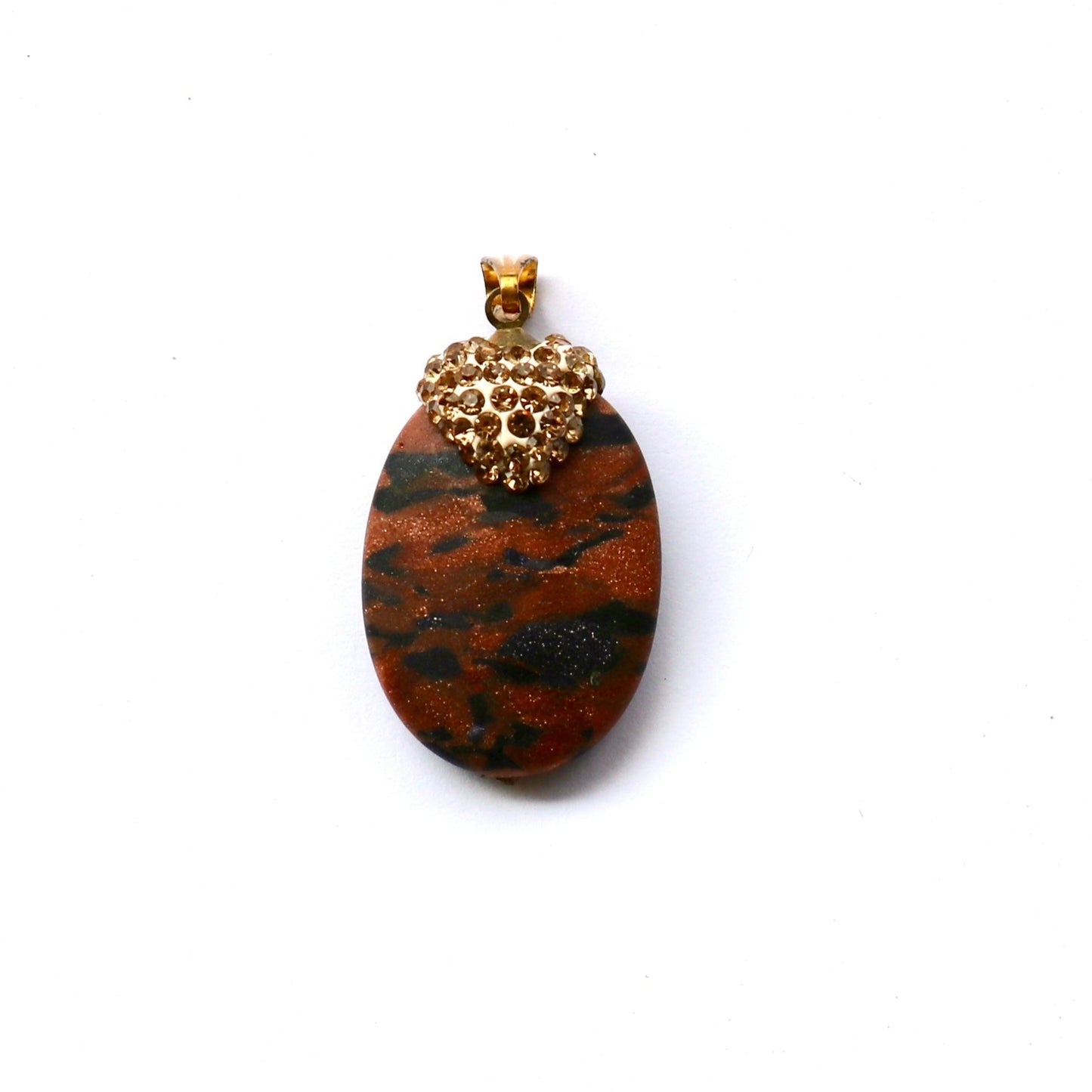Jasper Pendant-Gold