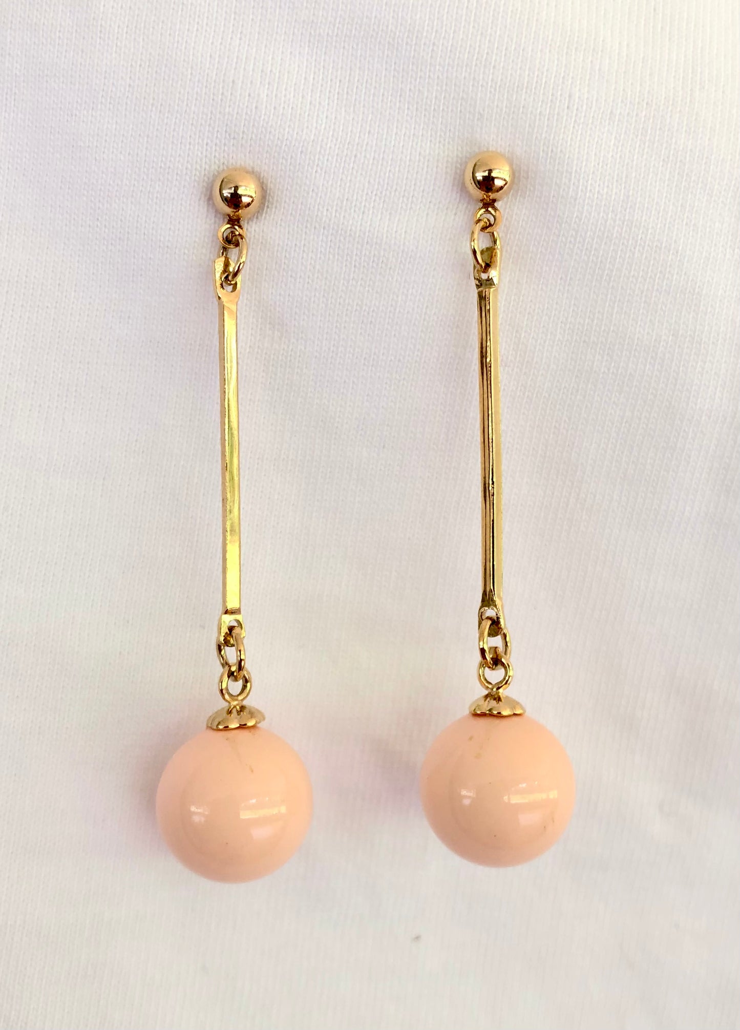 Pink Blush Drop Earring