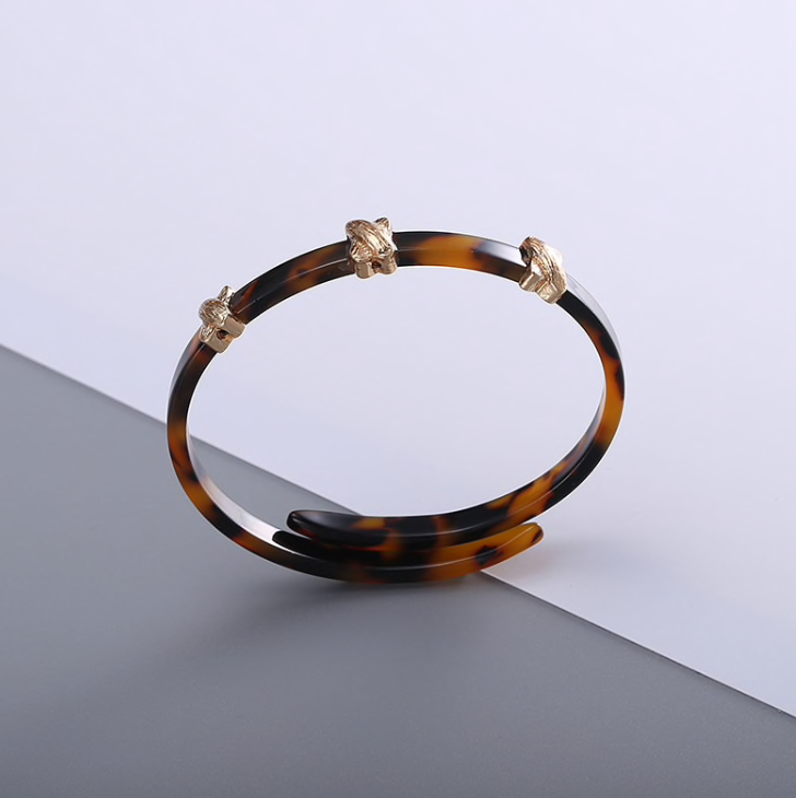 Leopard Print Bangle