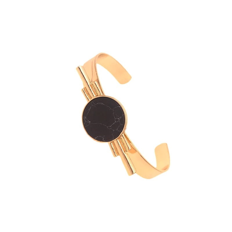 Black Marble Bracelet