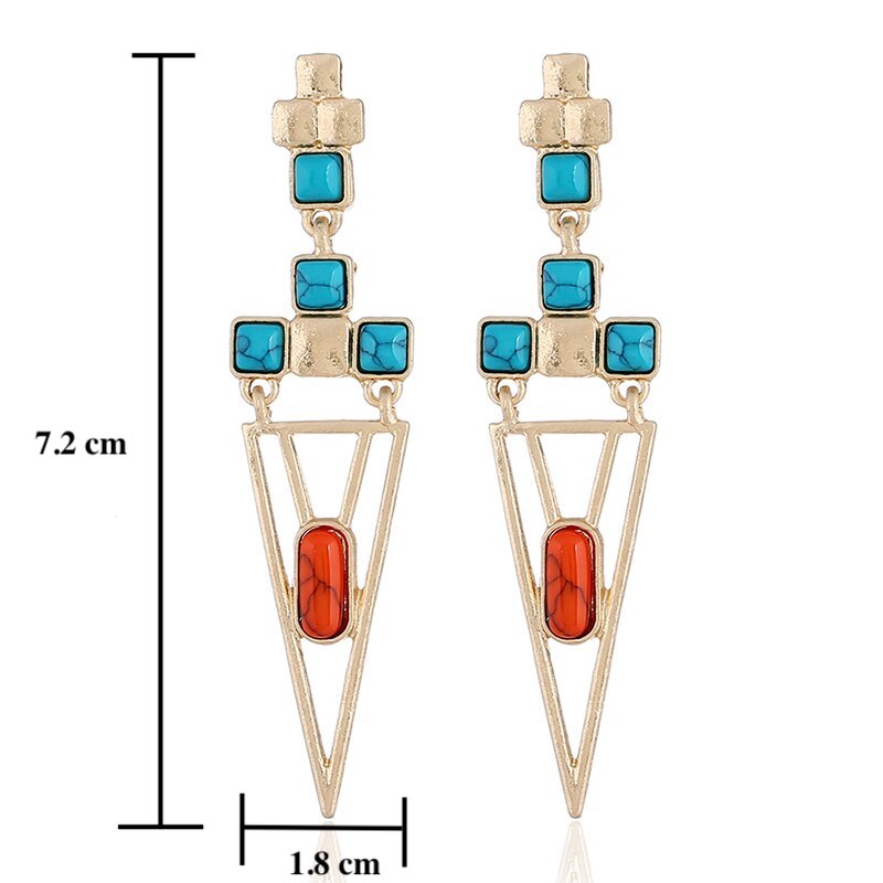 Egyptian Drop Earrings