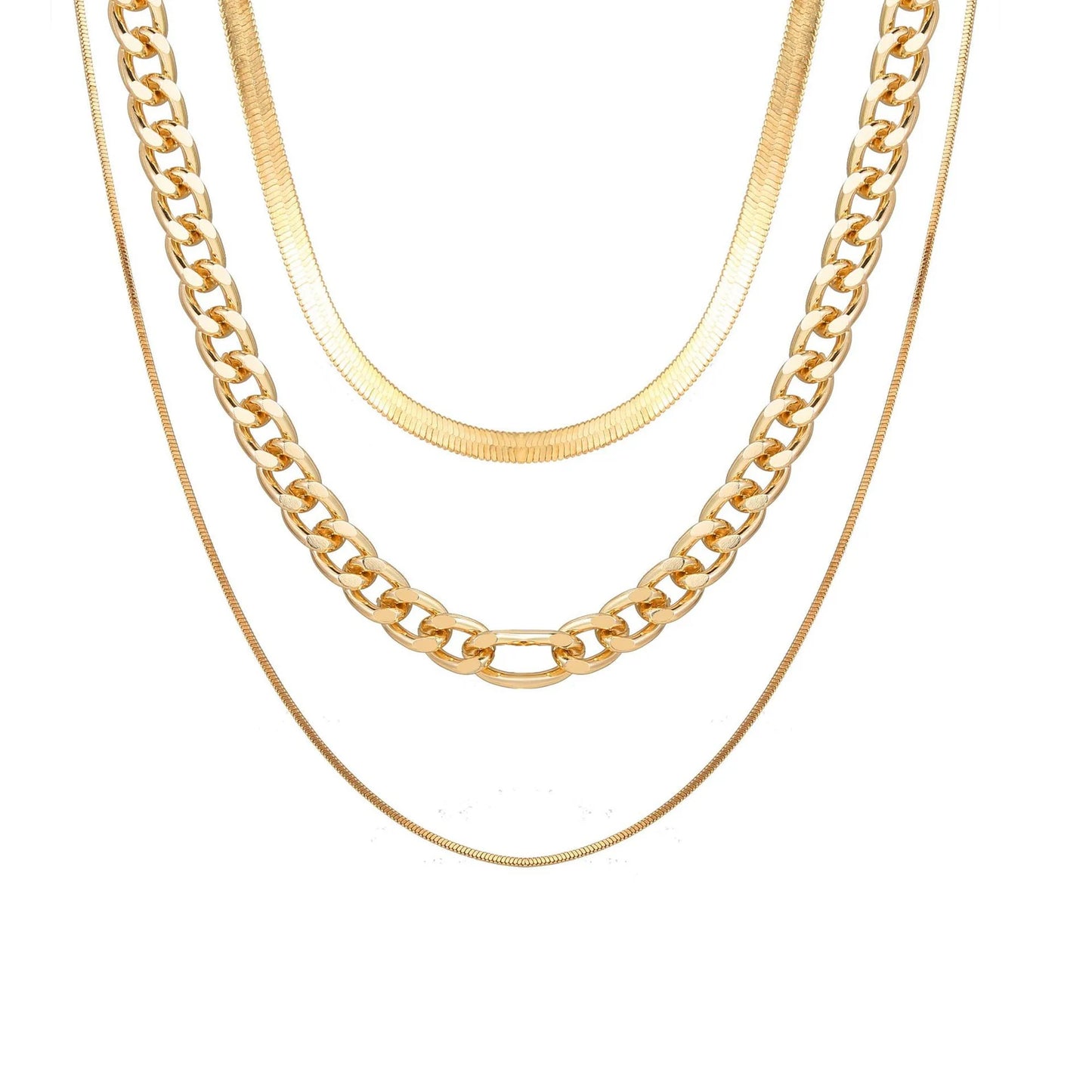 Perfect Trio Layered Necklace