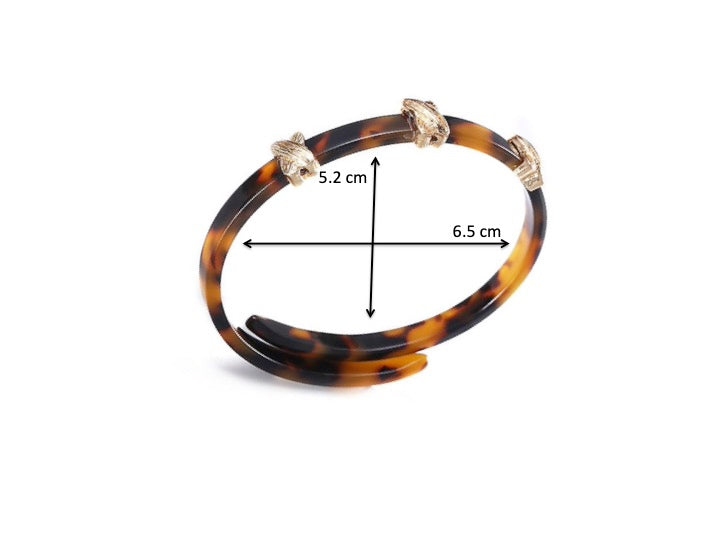 Leopard Print Bangle