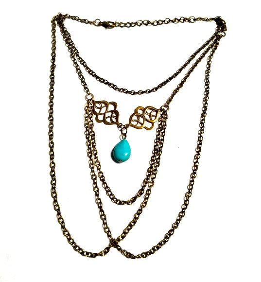 Upper Arm Bracelet - Black Gold
