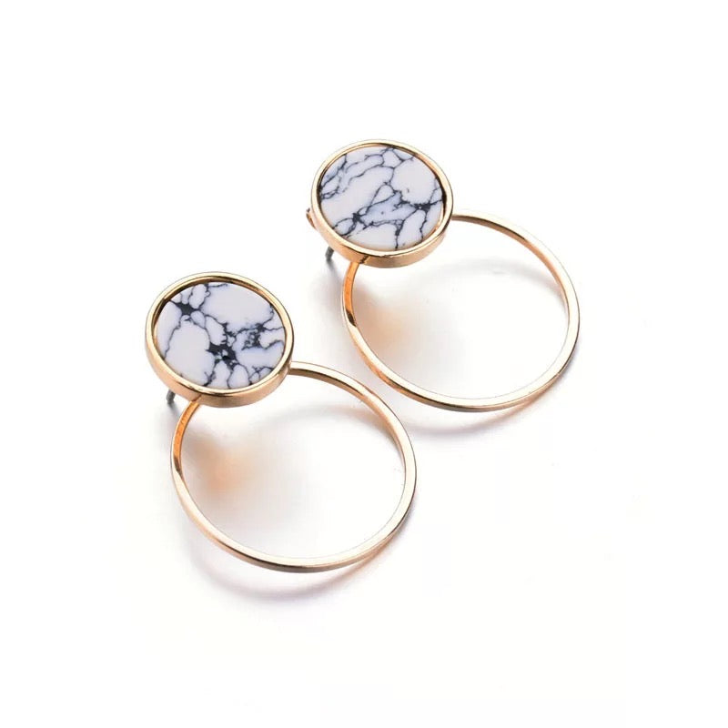 Round Marble Ear Jacket