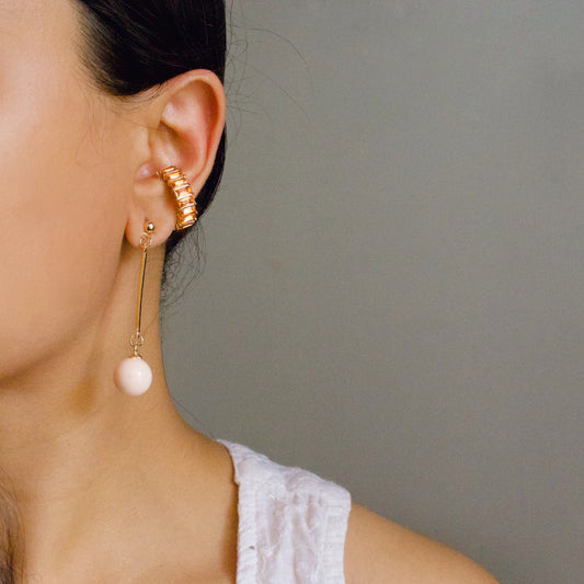 Pink Blush Drop Earring