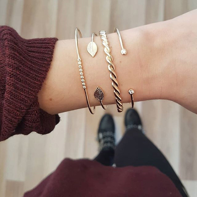 Country Retreat Bracelet Set - 4 pack