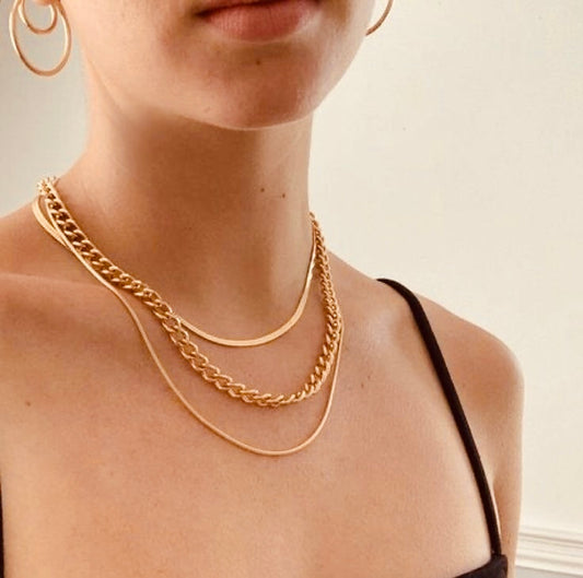 Perfect Trio Layered Necklace