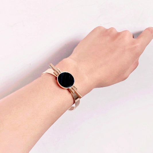 Black Marble Bracelet