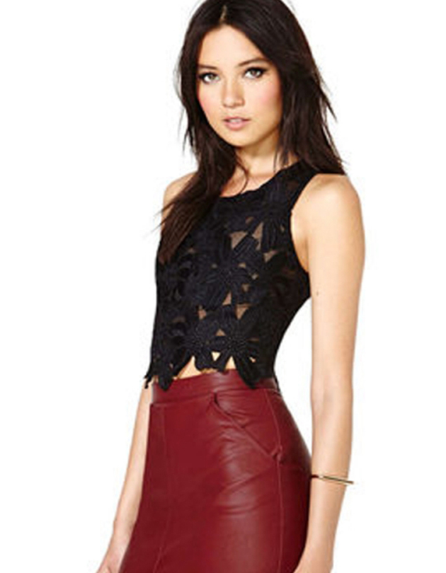 WIDE STRAP TOP (BLACK/WHITE)