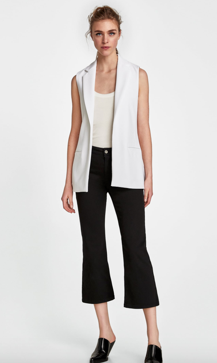 WAISTCOAT (BLACK/WHITE)