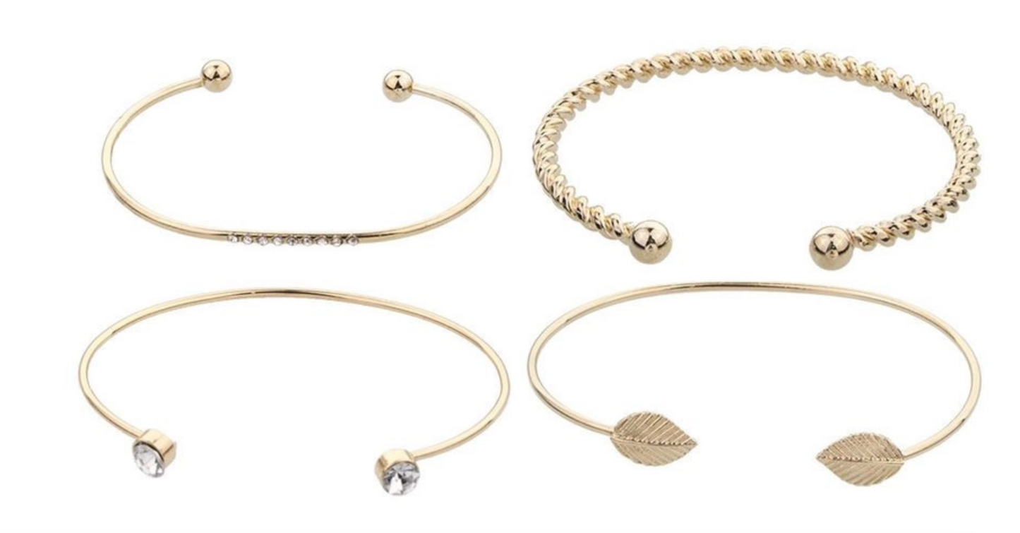 Country Retreat Bracelet Set - 4 pack