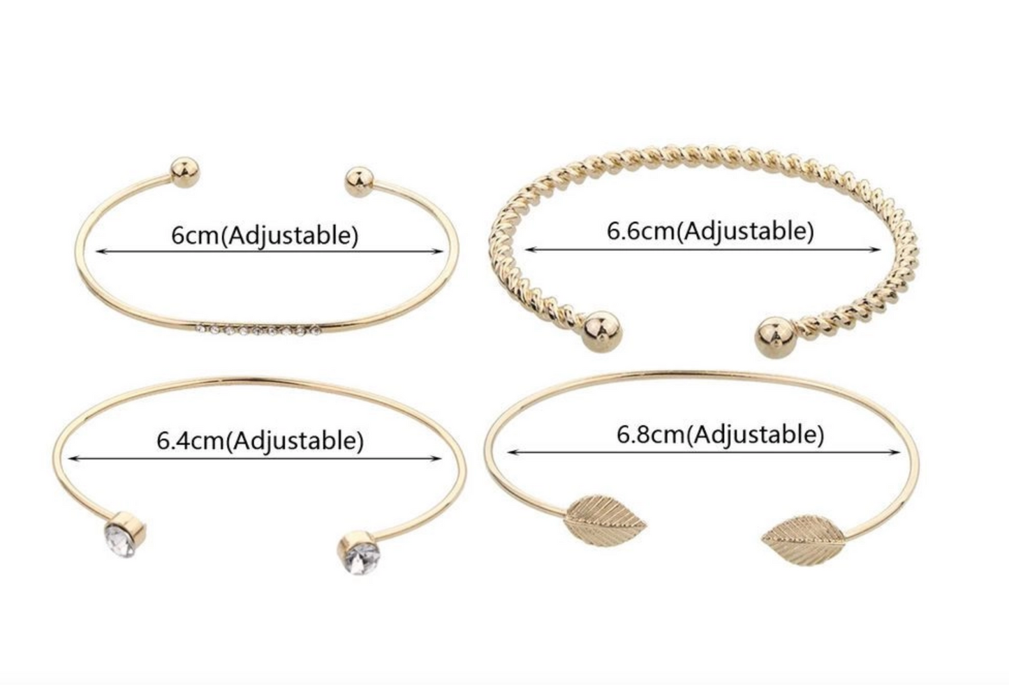 Country Retreat Bracelet Set - 4 pack