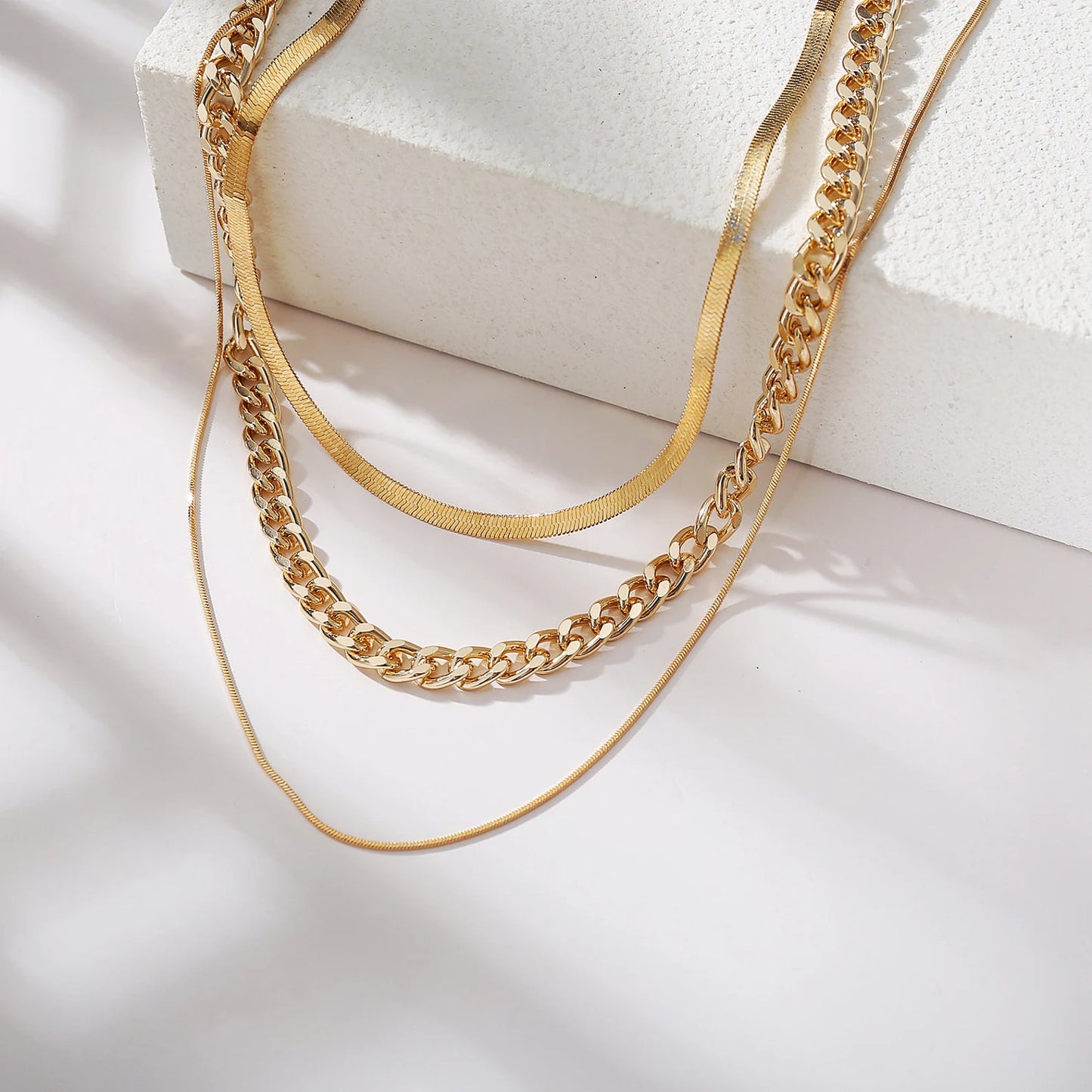 Perfect Trio Layered Necklace