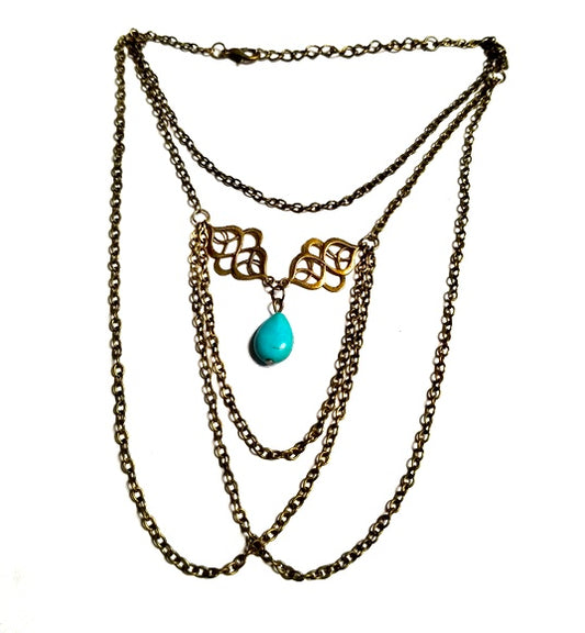 Upper Arm Bracelet - Black Gold