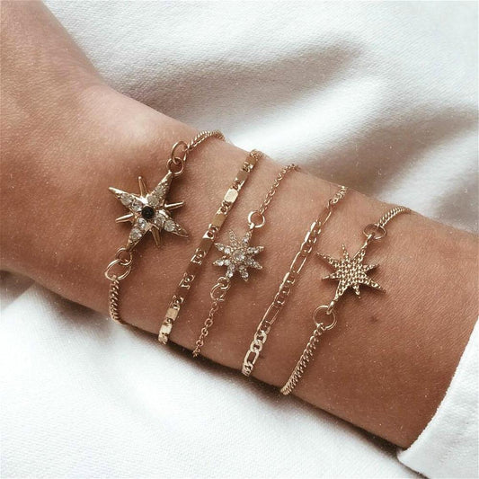 Star Bracelet Set - 5 pack