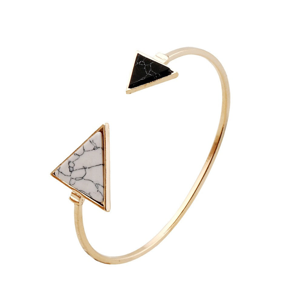 Triangular Marble Bracelet